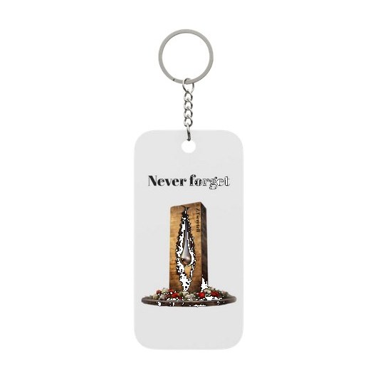 Rectangular keychain